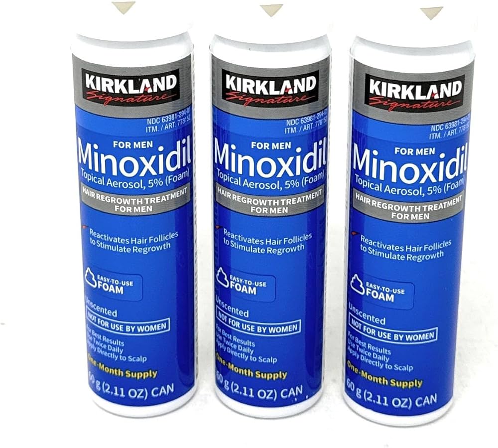 Kirkland Foam For Hair Growth anti balding