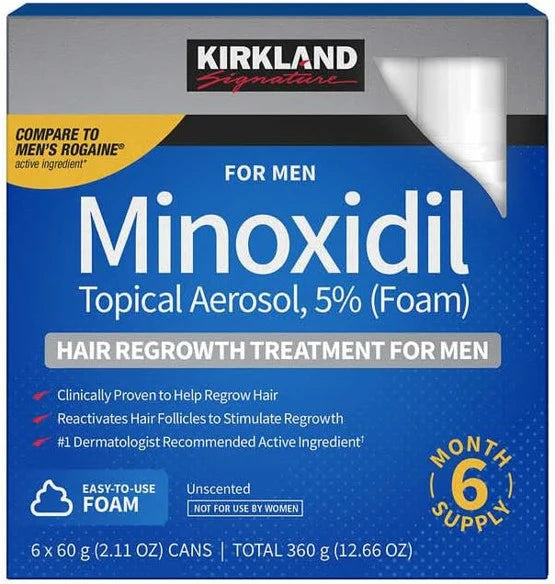 Kirkland Foam For Hair Growth anti balding