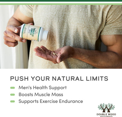 Double Wood Supplements Tongat Ali 1020mg 120 Capsules 20mg