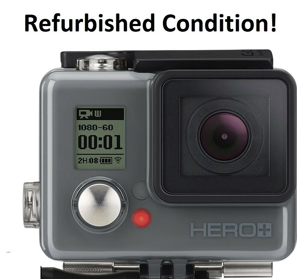 GoPro HERO+ Plus waterproof 1080P 8MP Sport Action Camera Camcorder Refurbished