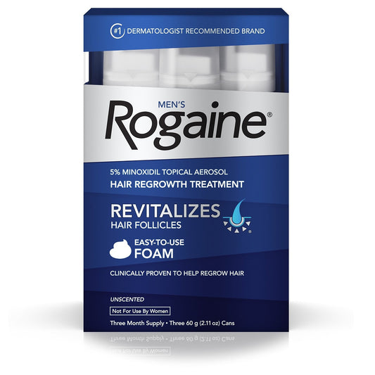 3 Months Mens Rogaine / Regaine Foam For Men