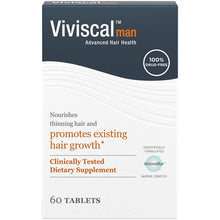 Viviscal Hair Growth Supplements,  For Men Drug-Free Alternative Treatment to Nourish Thinning Hair for Less Shedding and Thicker, Fuller Hair (60 Tablets - 1 Month Supply)